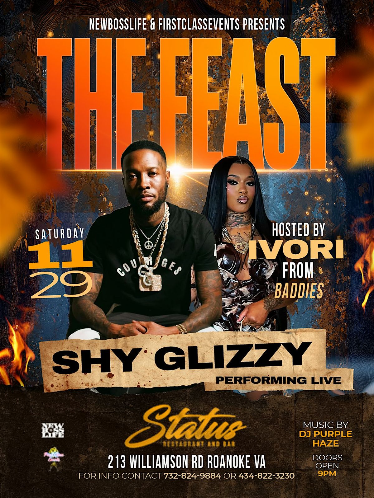 \u201cTHE FEAST\u201d with Shy Glizzy & IVORI