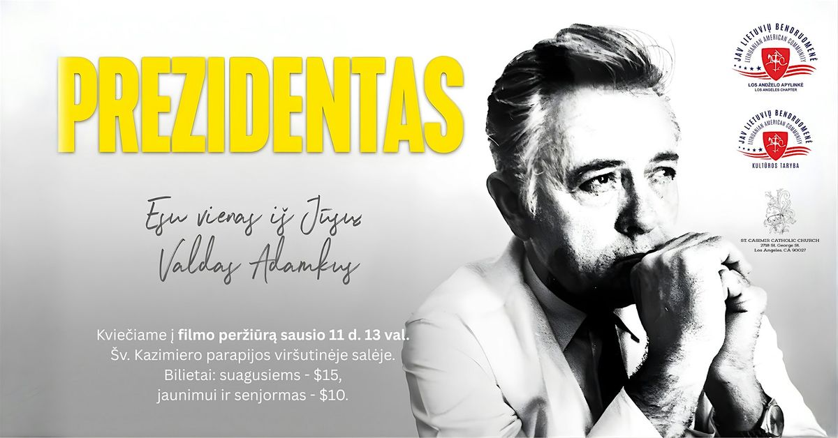 Screening of the Documentary "President"