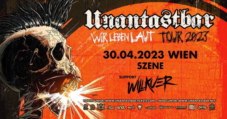 Unantastbar - Wien - WIR LEBEN LAUT Tour 2023