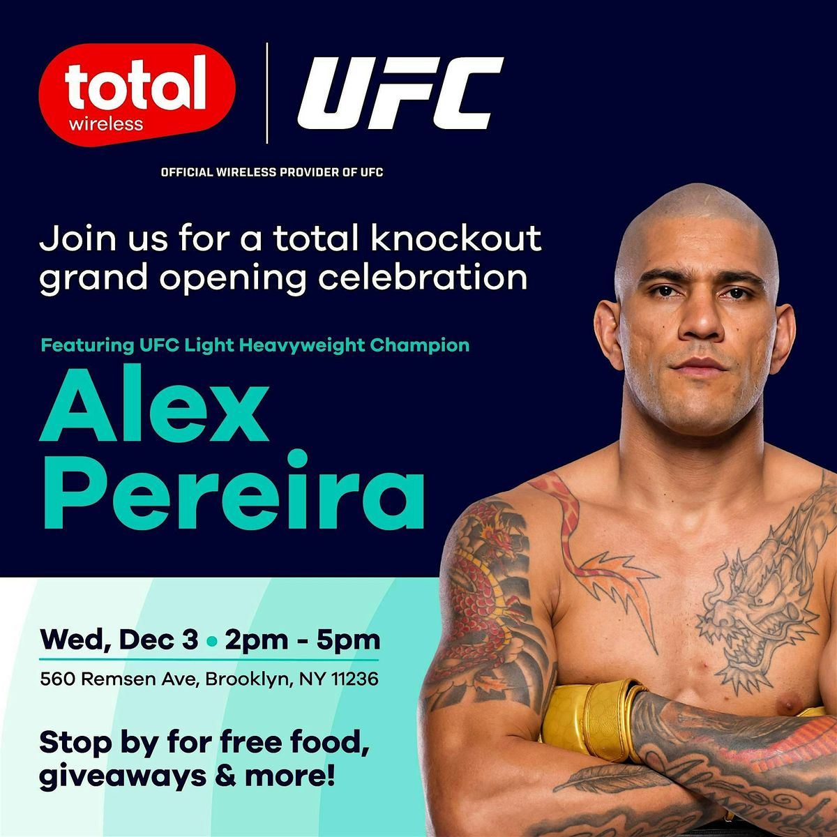 Meet & Greet UFC Legend Alex Pereira!