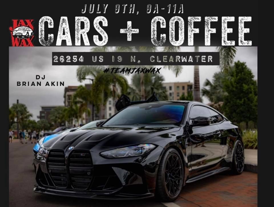 Cars+Coffee at Jax Wax 26254 US Highway 19 N, Clearwater, FL 337614506, United States, Palm