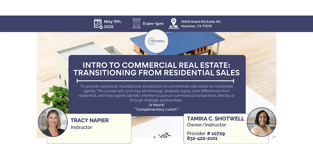 Intro to Commercial Real Estate: Transitioning From Residential Sales