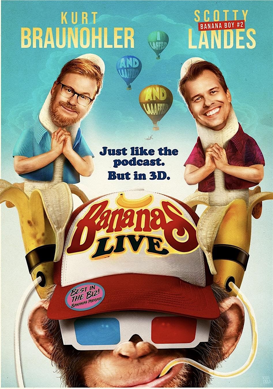 BANANAS Live! Podcast with Kurt Braunohler & Scotty Landes