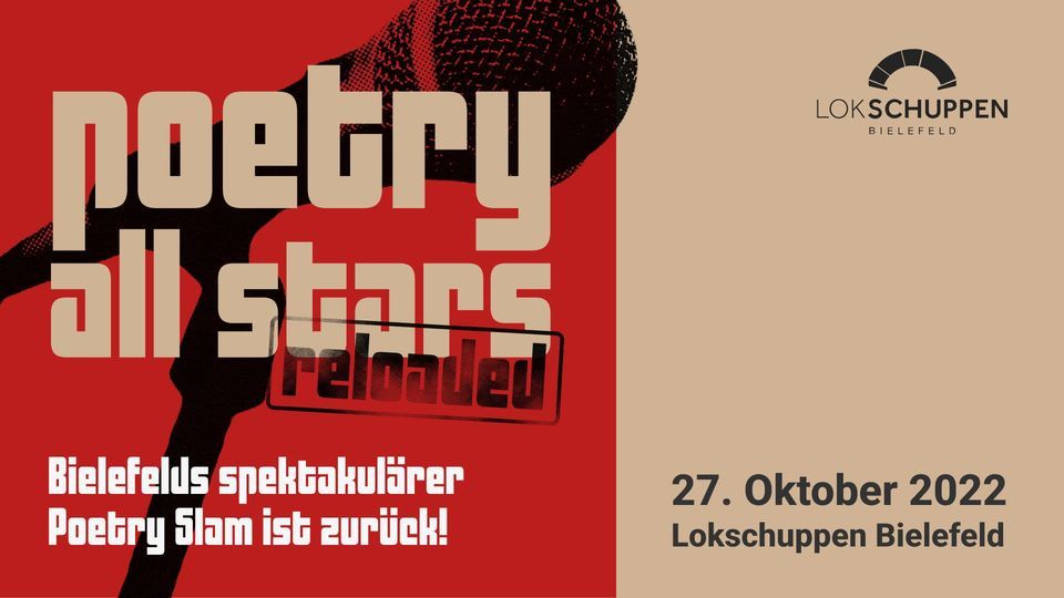 Poetry All Stars - Reloaded \/\/ Lokschuppen