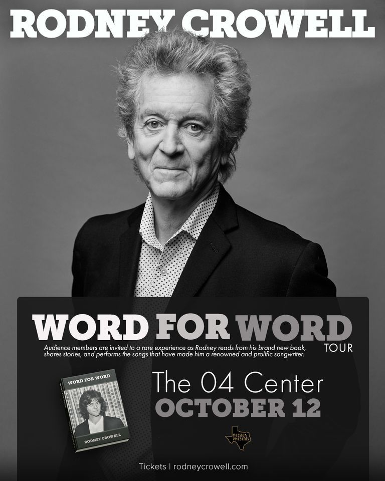 rodney crowell word for word tour