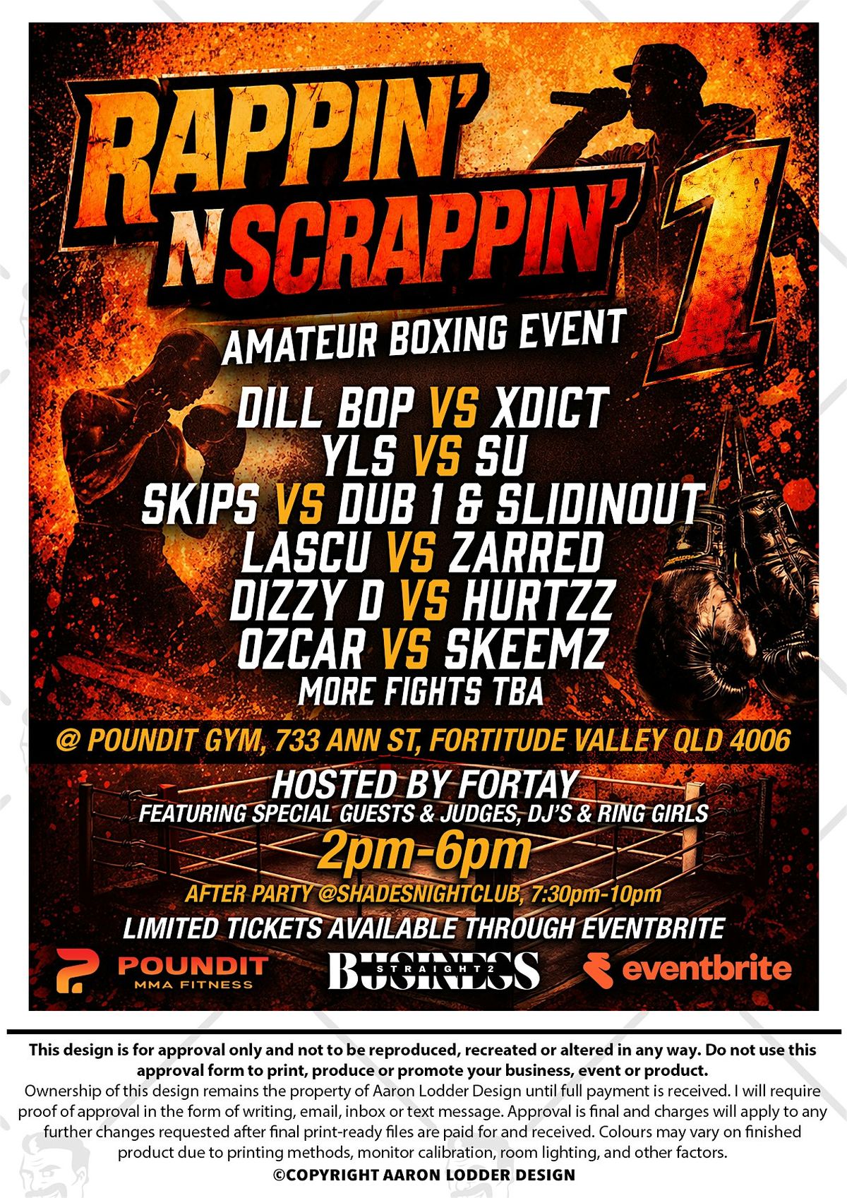 Rappin N Scrappin Fortitude Valley May 16th