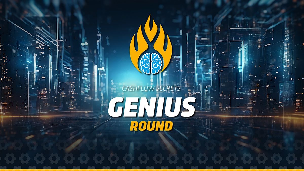 Galaabend der "CASHFLOW SECRETS Genius Round 2026"