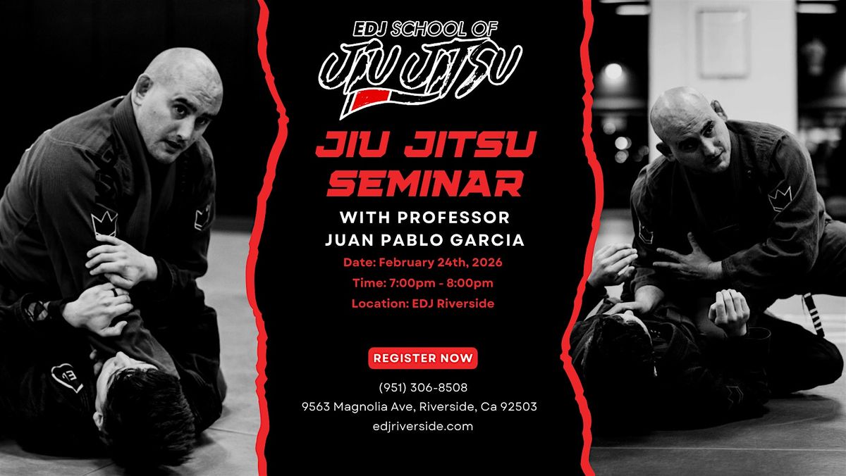 Annual Jiu Jitsu Seminar with Professor JP