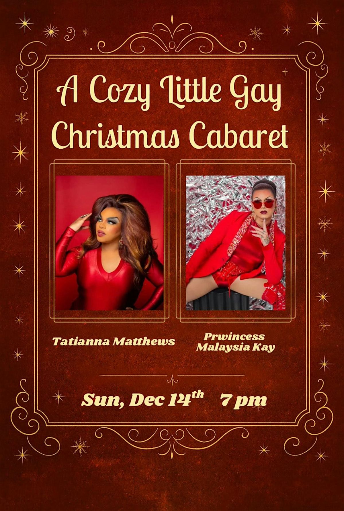 A Cozy Little Gay Christmas Caberet!