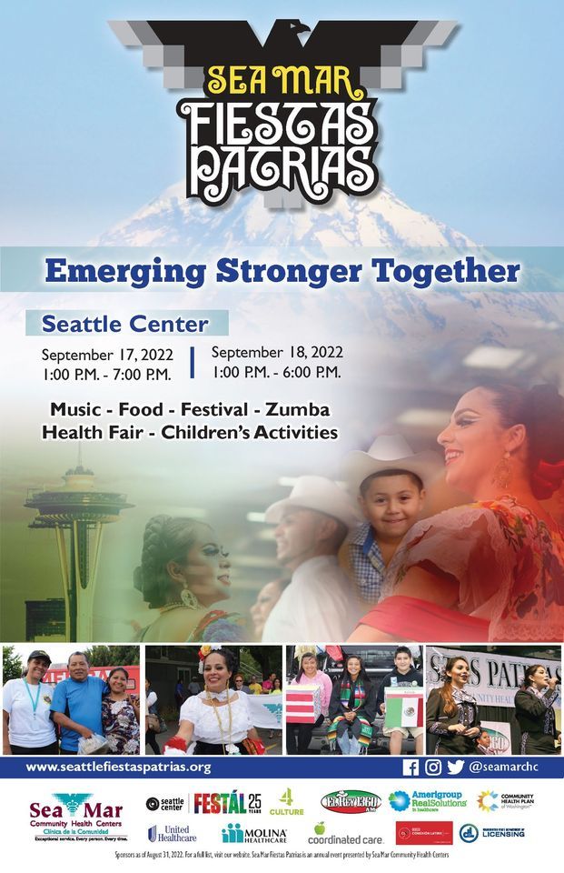 2022 Sea Mar Fiestas Patrias at Seattle Center on 17th September, 2022