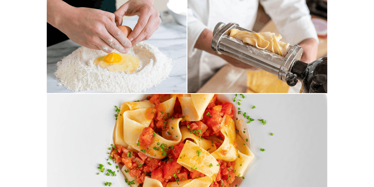 Make Pappardelle Pomodoro With Chef Roxy - Pasta Making Cooking Class in Grand Rapids | Classpop!\u2122