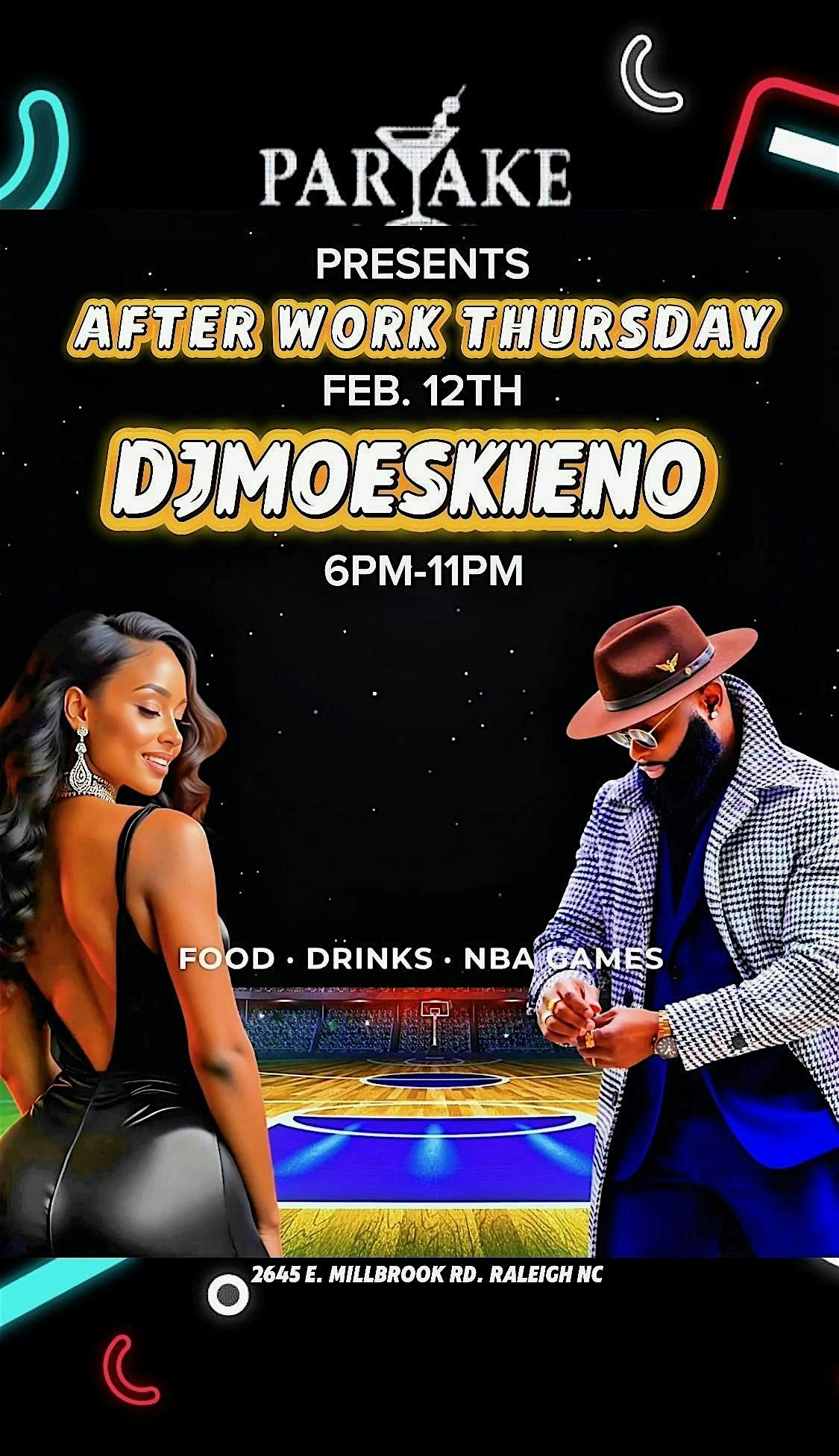 AFTER WORK THURSDAY W\/ DJ MOESKIENO