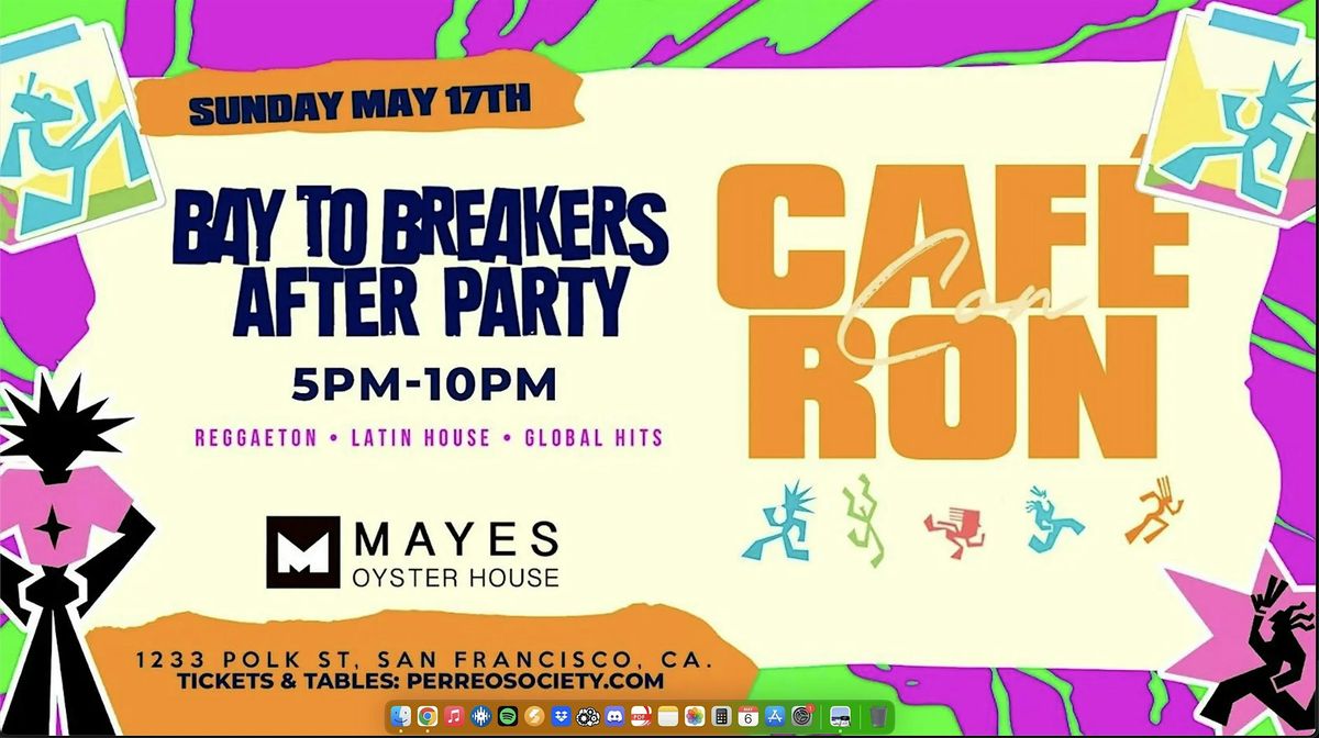 BAY TO BREAKERS AFTER PARTY AT MAYES | SUN MAY 17