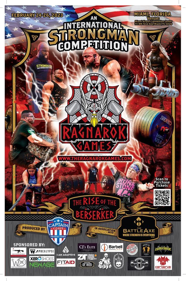 The Ragnarok Games " The Rise Of The Berserker" DoubleTree by Hilton