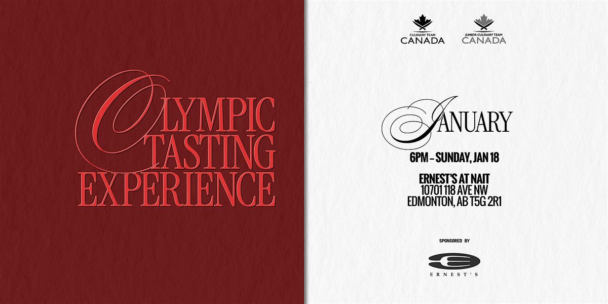 Olympic Tasting Experience - Edmonton Edition
