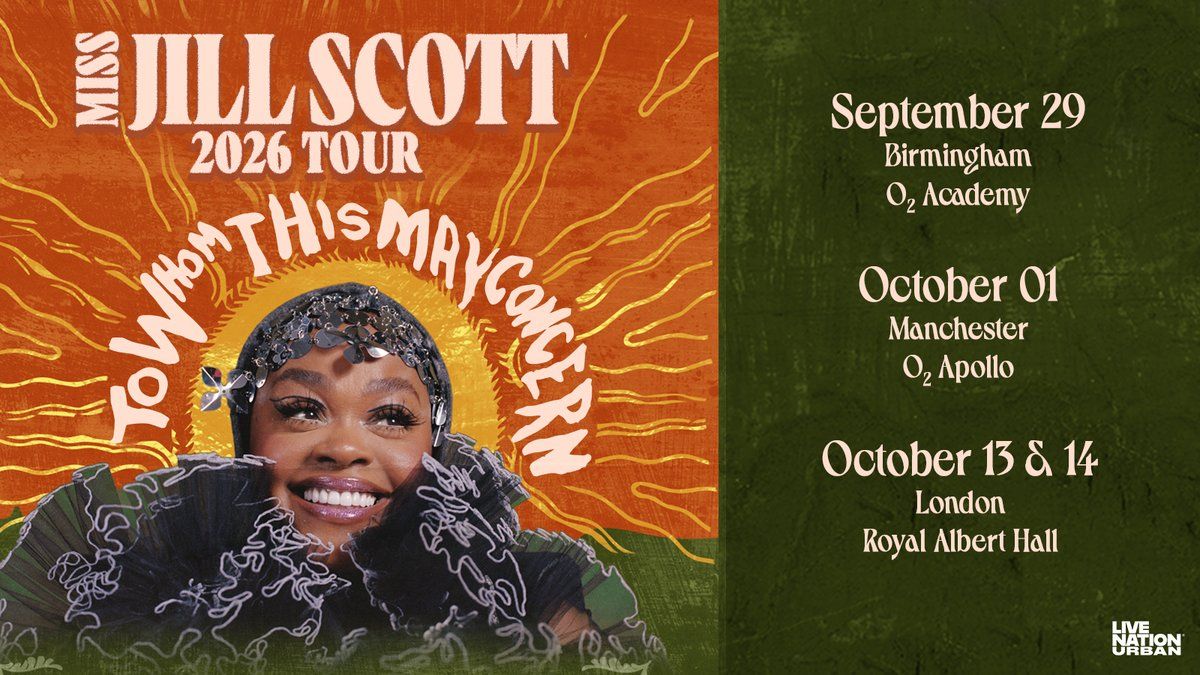 Jill Scott Manchester Tickets