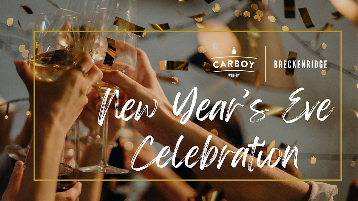 Carboy Winery Breckenridge New Years Eve Celebration