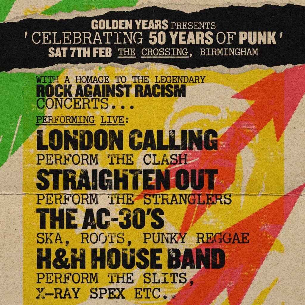 Celebrating 50 Years of Punk w\/ London Calling, Straighten Out +