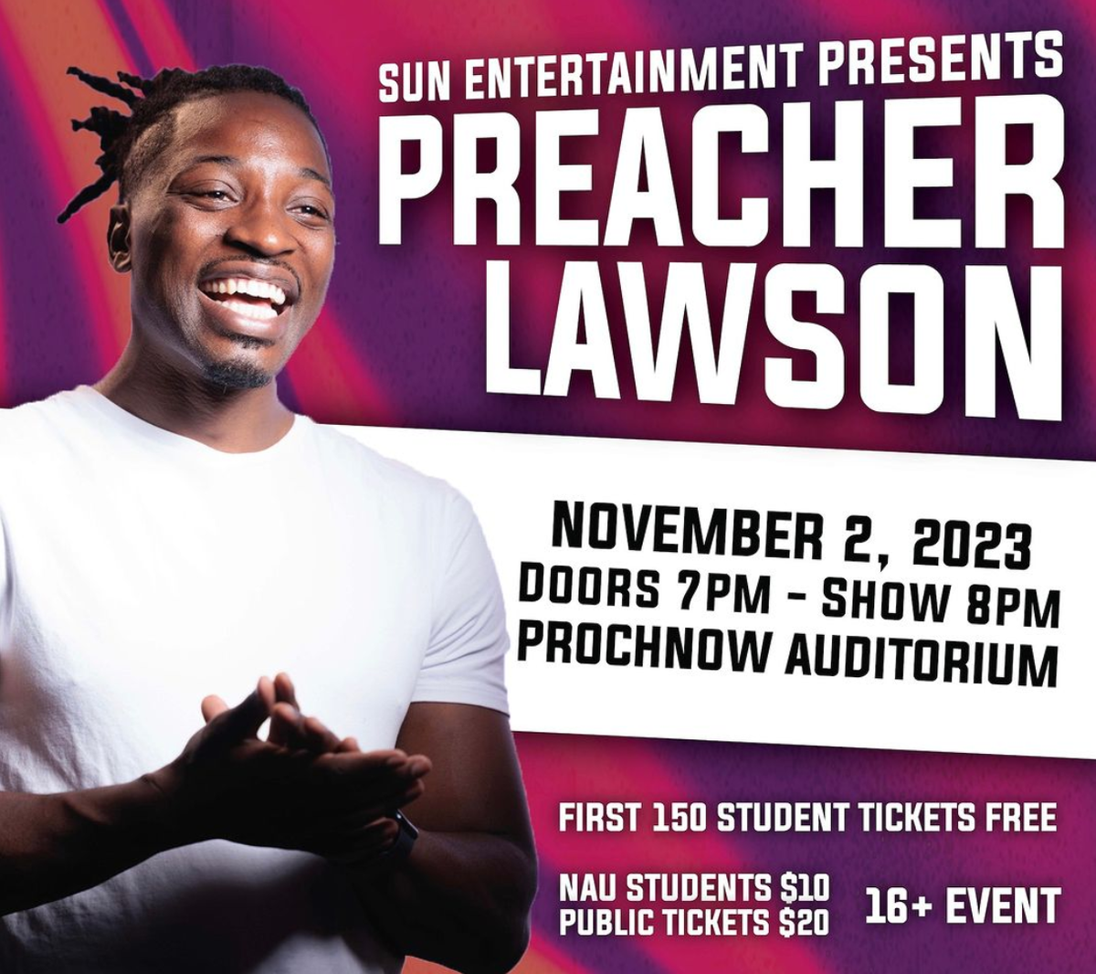 Preacher Lawson at Adler Theatre