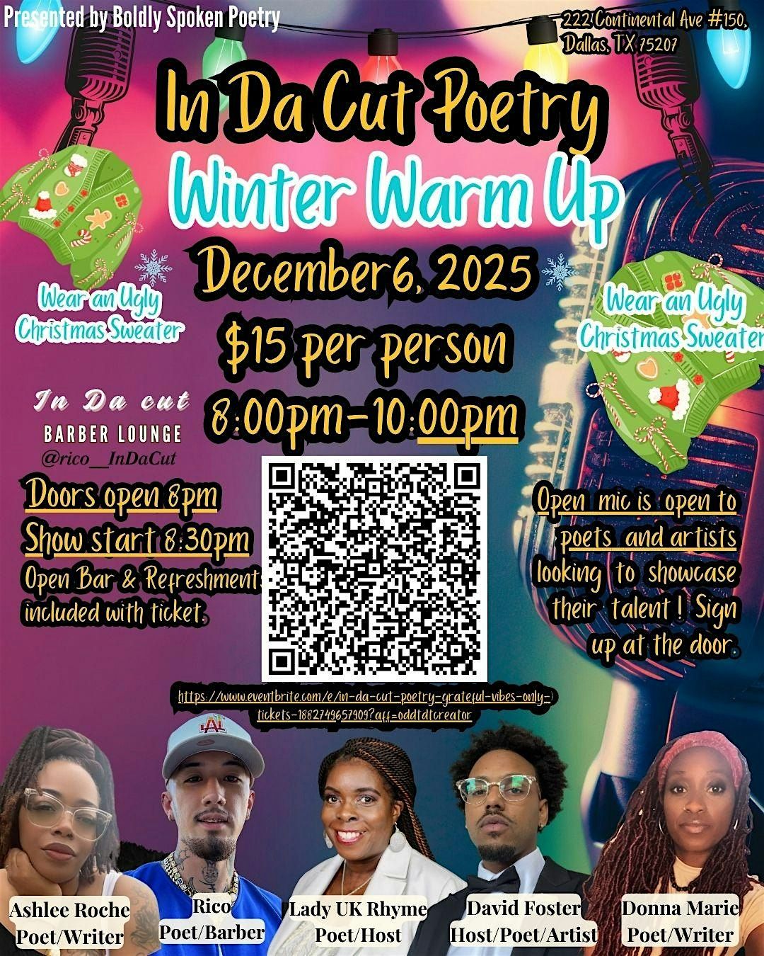 In Da Cut Poetry: Winter Warm Up