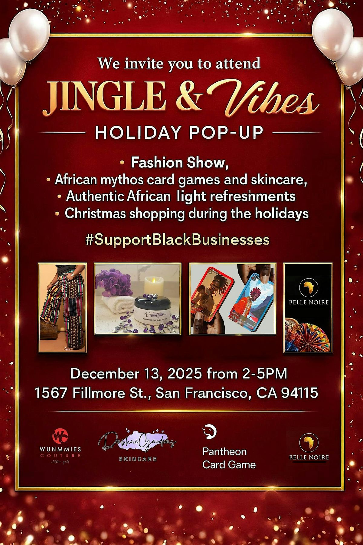 JINGLE & VIBES HOLIDAY POP-UP \u2728\ufe0f
