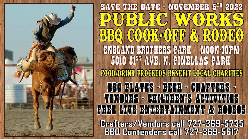 Pinellas Park Public Works BBQ CookOff and Rodeo England Brothers