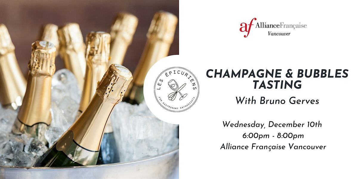 LES \u00c9PICURIENS | Champagne & Bubbles Tasting