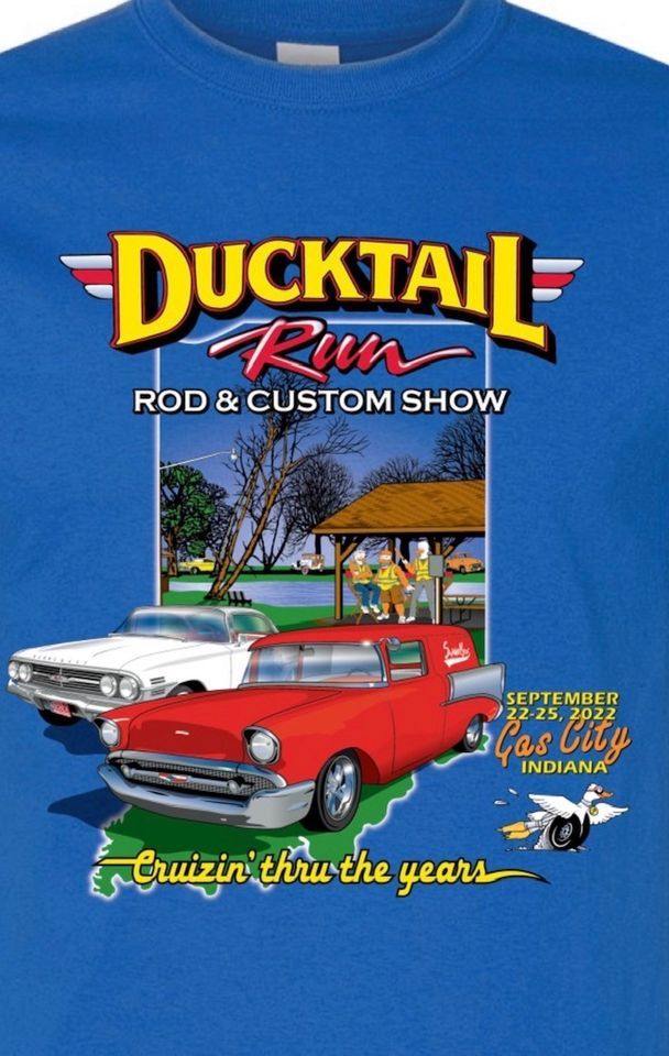 Ducktail Run Rod and Custom Car Show 2022 701 South Broadway Street
