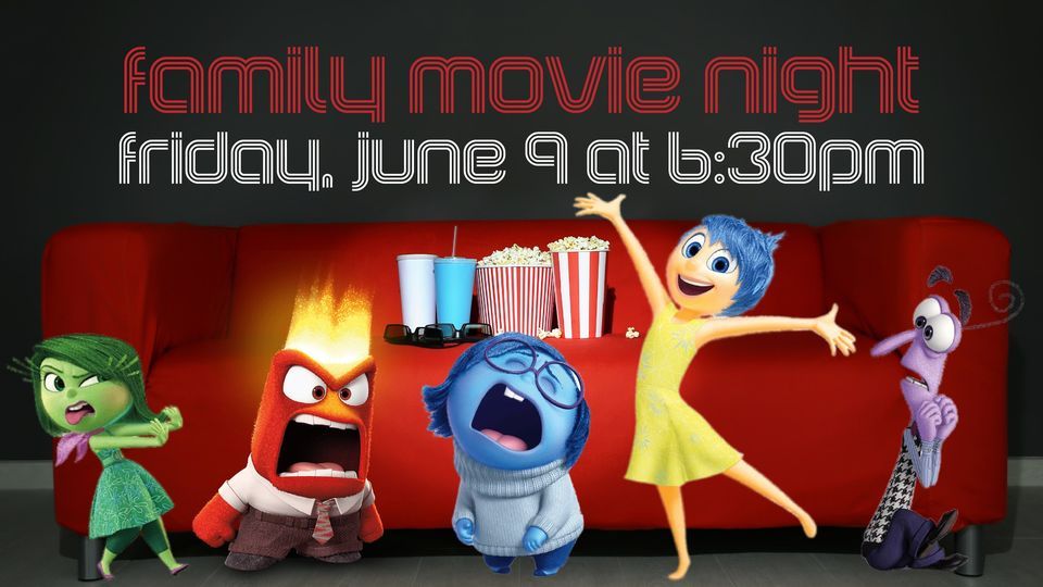 Inside Out Family Movie Night Community Church of the Nazarene