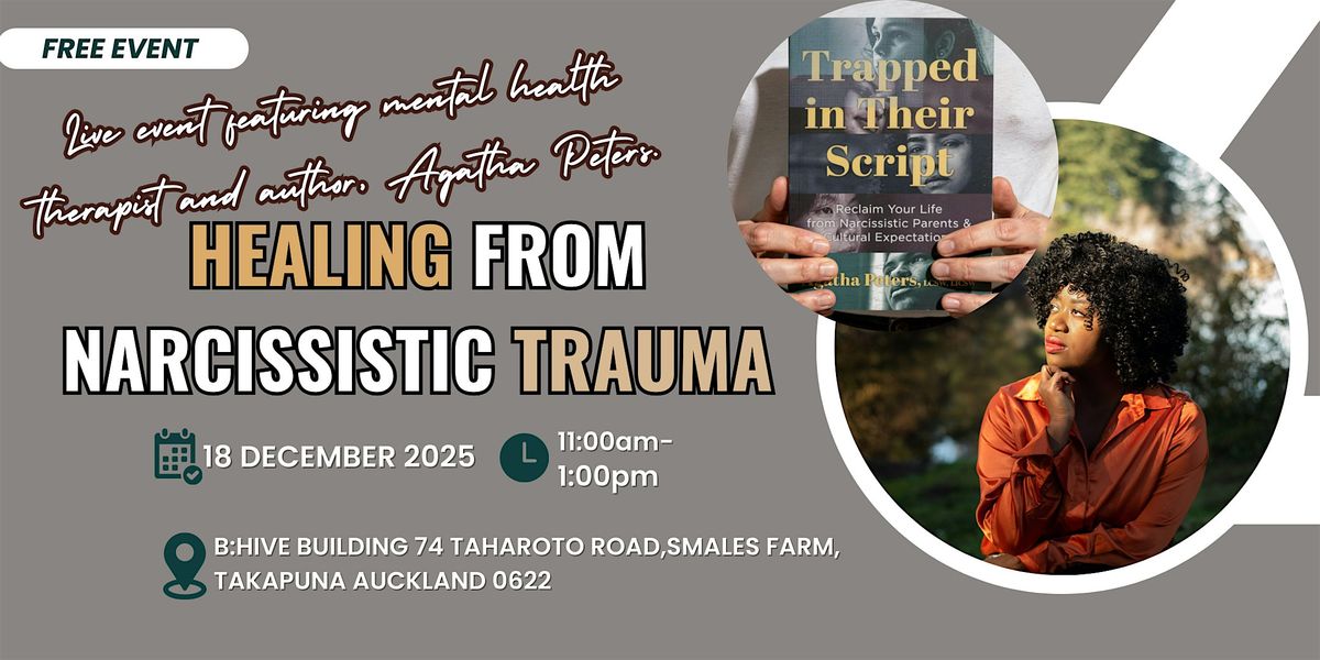Healing from Narcissistic Trauma \u2014 A Live Author Event with Agatha Peters