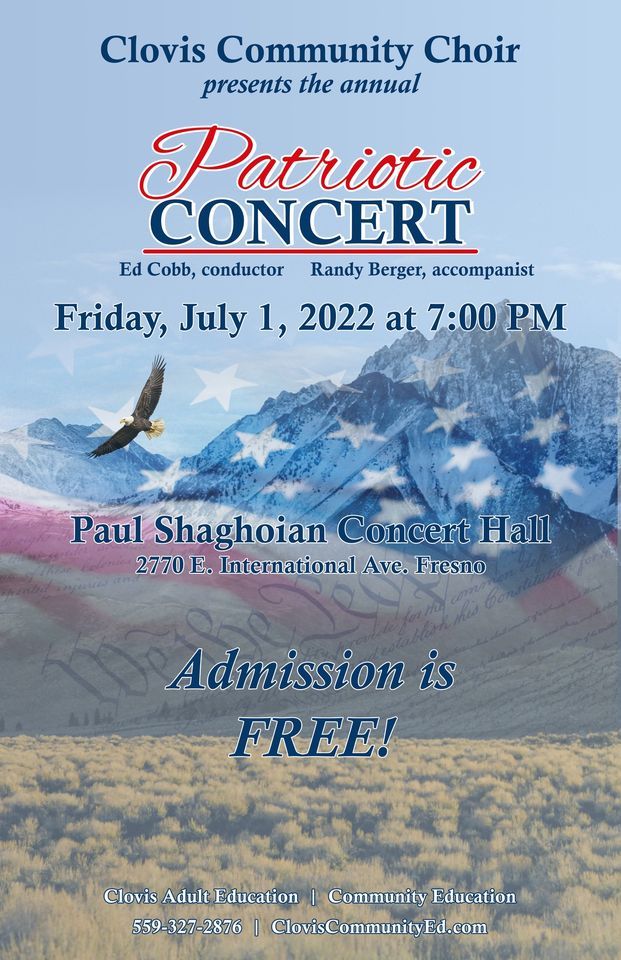 Clovis Community Choirs Annual Patriotic Concert Paul Shaghoian clovis-community-choirs-annual-patriotic-concert-paul-shaghoian