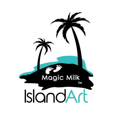 Magic Milk Island Art