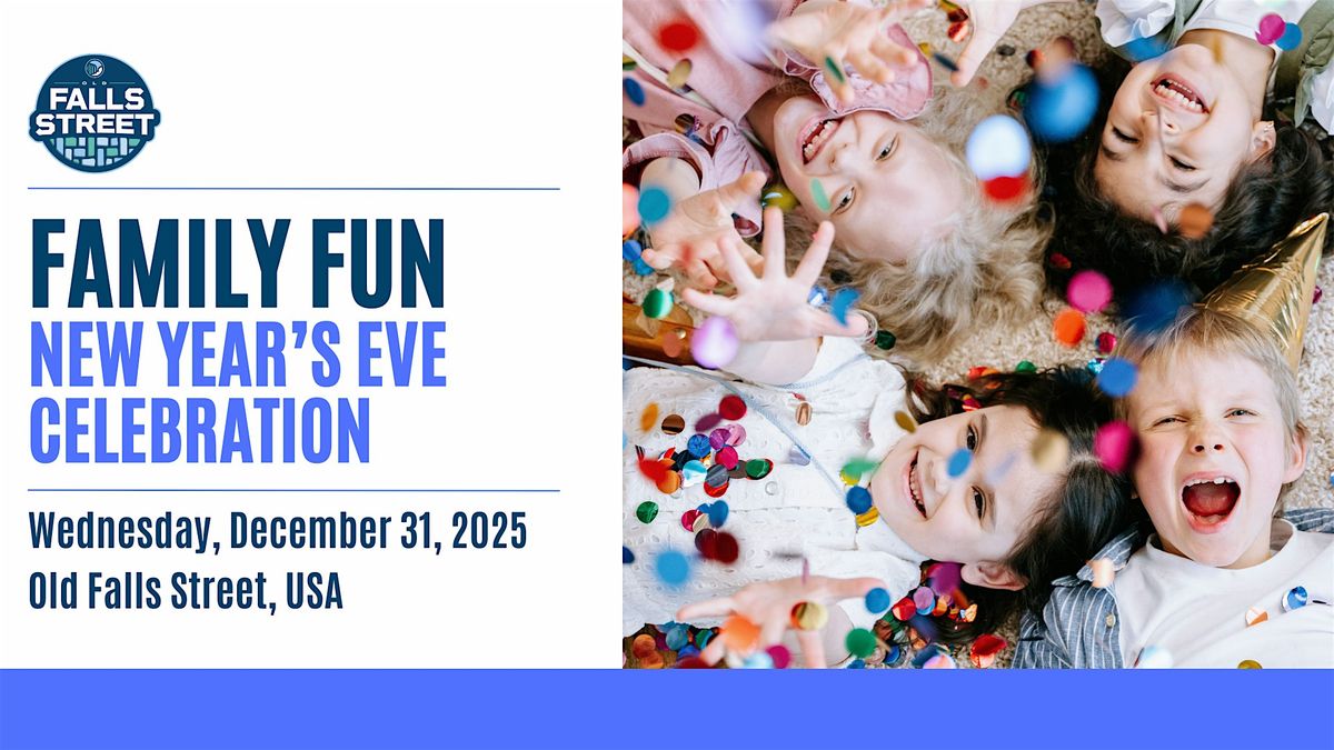 Family Fun New Year's Eve Celebration