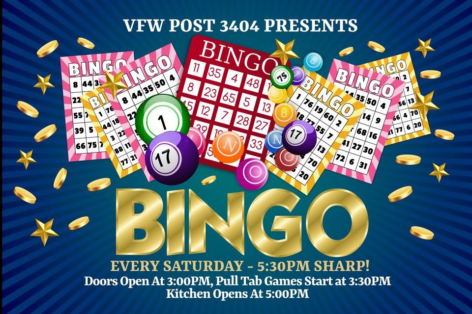 Saturday Night Bingo | VFW Post 3404, Springfield, MO | July 16, 2022