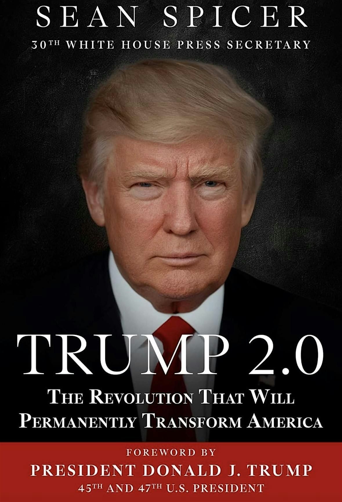 Sean Spicer Book Signing for Trump 2.0