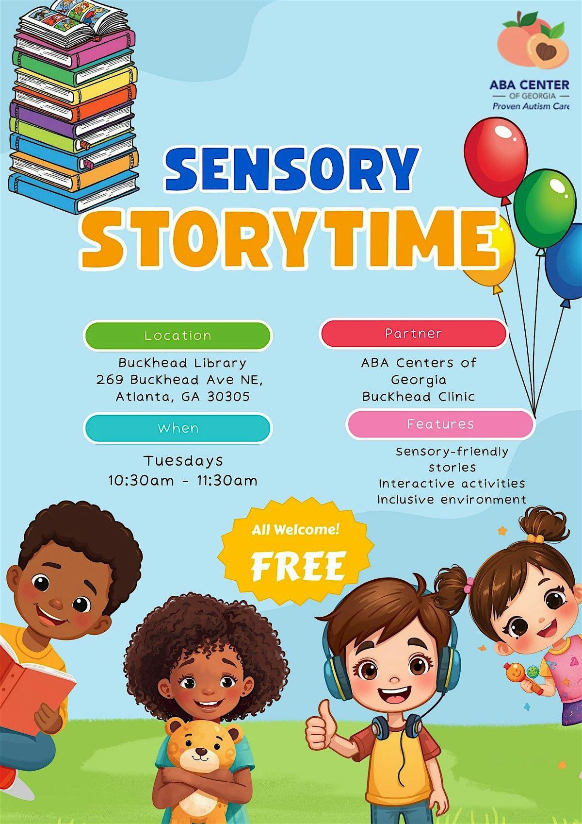 Sensory-Friendly Storytime