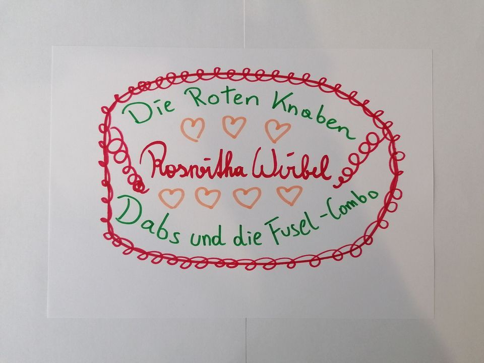 ROSWITHA WIRBEL - Die Roten Knaben & Dabs und die Fusel-Combo LIVE