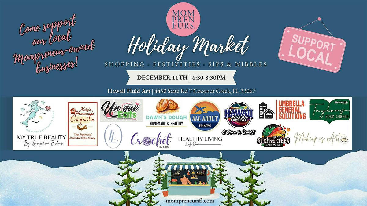 Mompreneurs Holiday Market