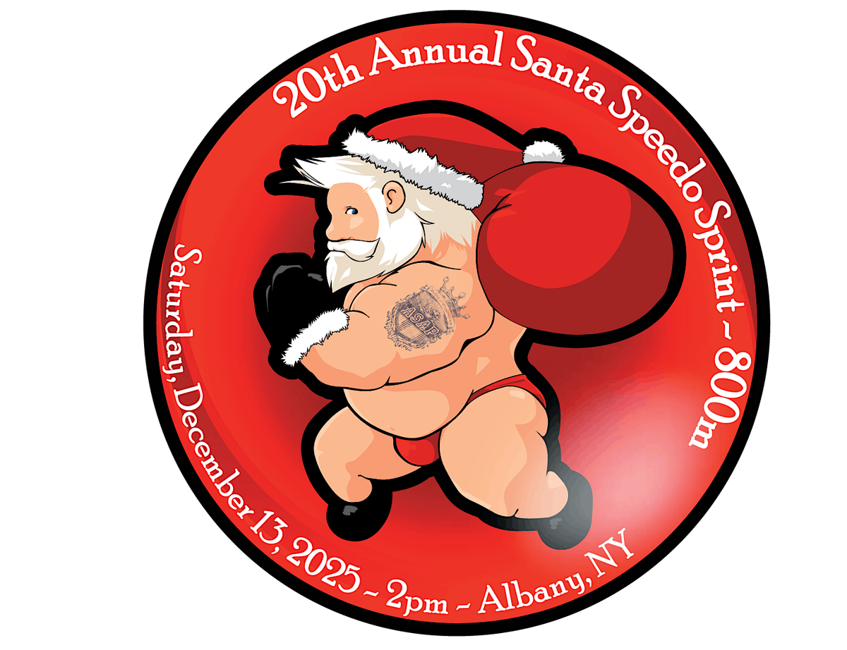 The 20th Annual Albany Santa Speedo Sprint