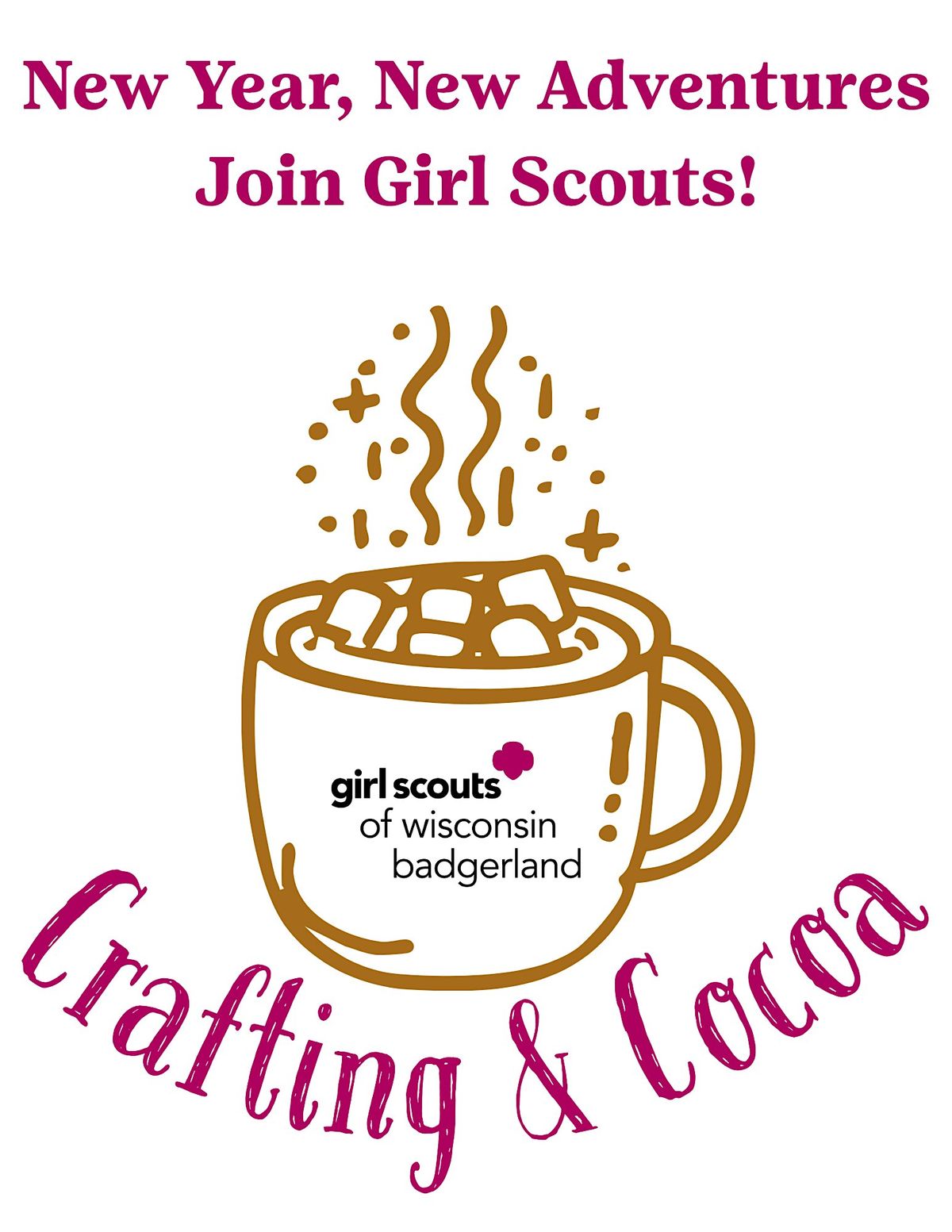 Crafting and Cocoa with Girl Scouts - New Glarus