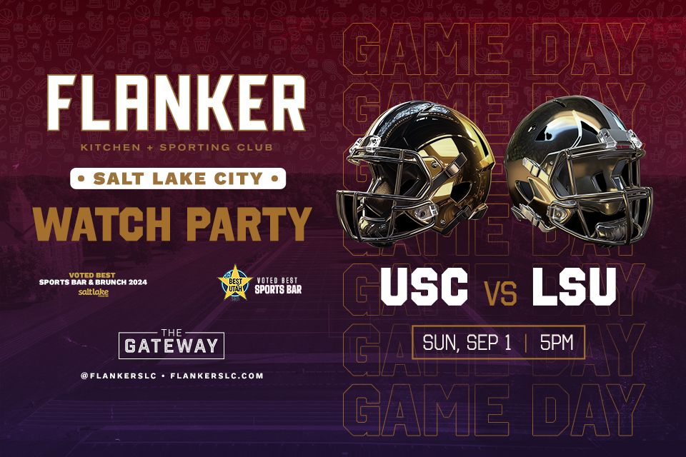 USC vs LSU Watch Party 6 N Rio Grande St., Salt Lake City, UT, United