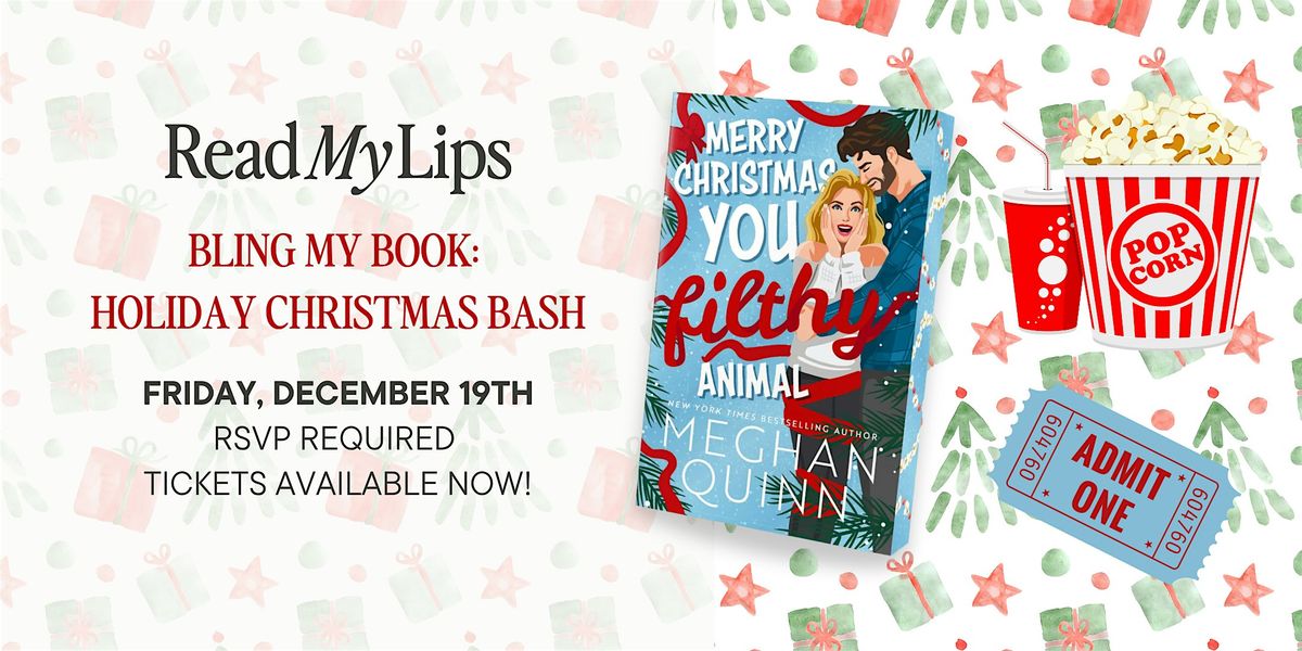 Bling My Book: Holiday Christmas Bash