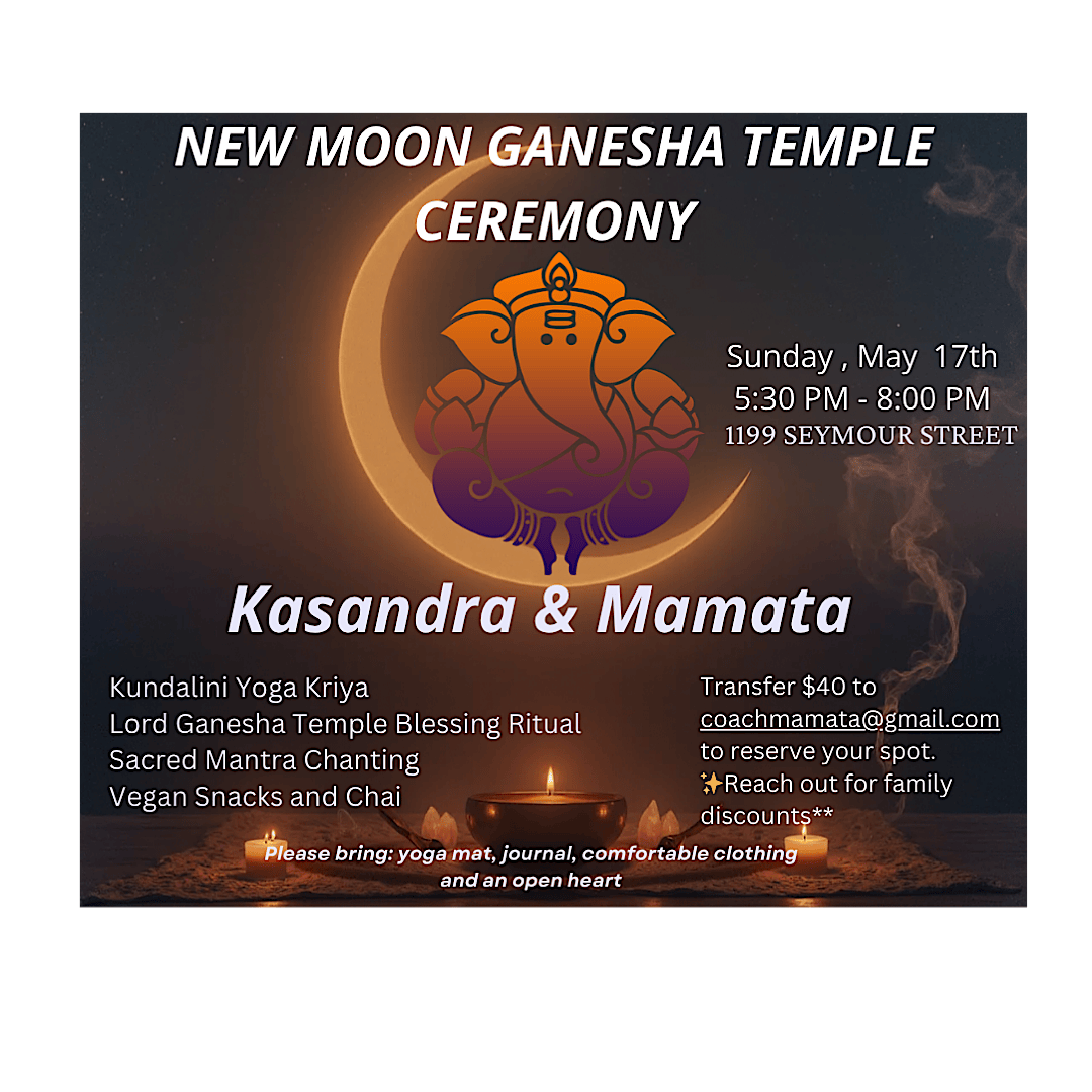 New Moon Kundalini Yoga & Ganesha temple Ceremony