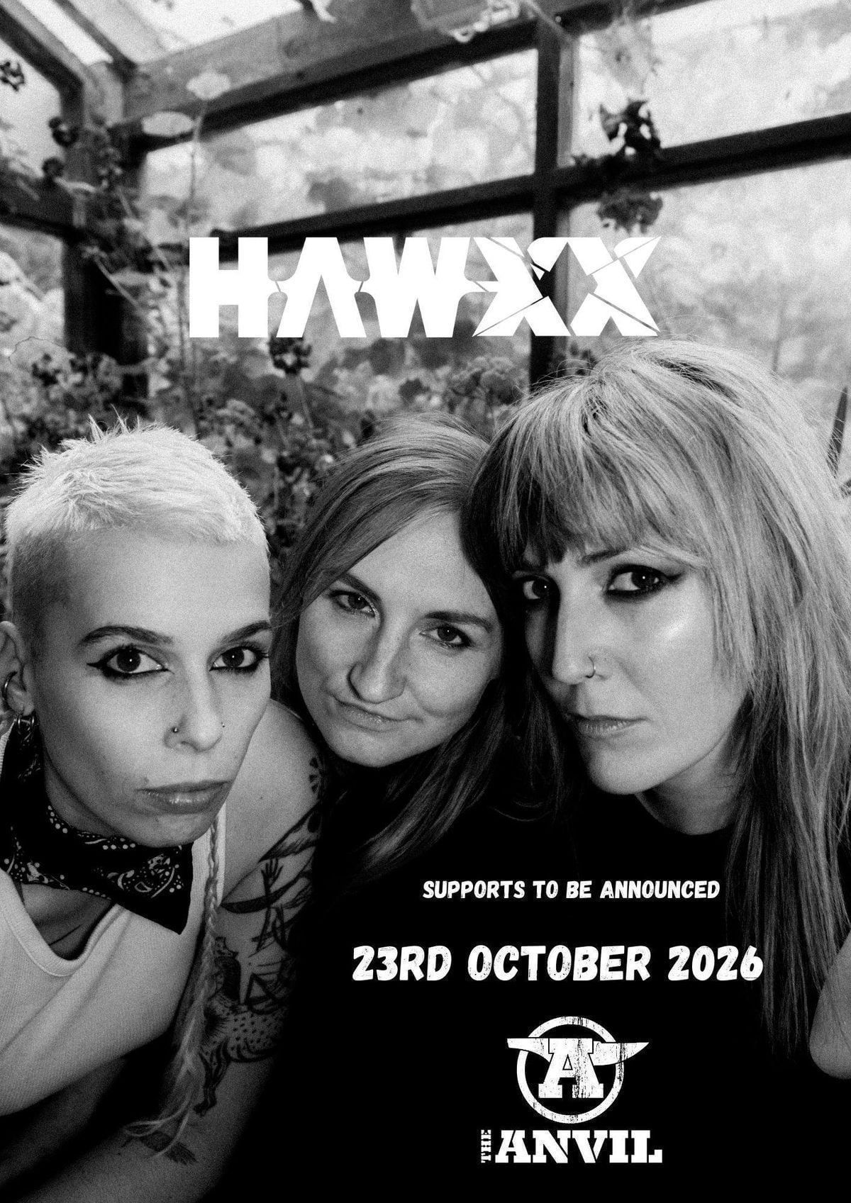 Hawxx \/\/ Supports to be announced 
