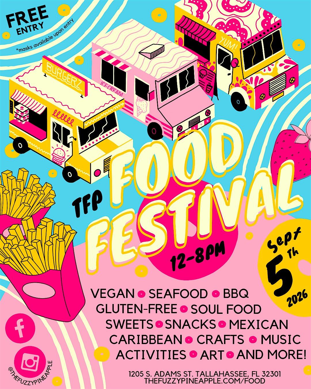 TFP Food Festival - Shop Local Shop Small Tallahassee Market Food Trucks