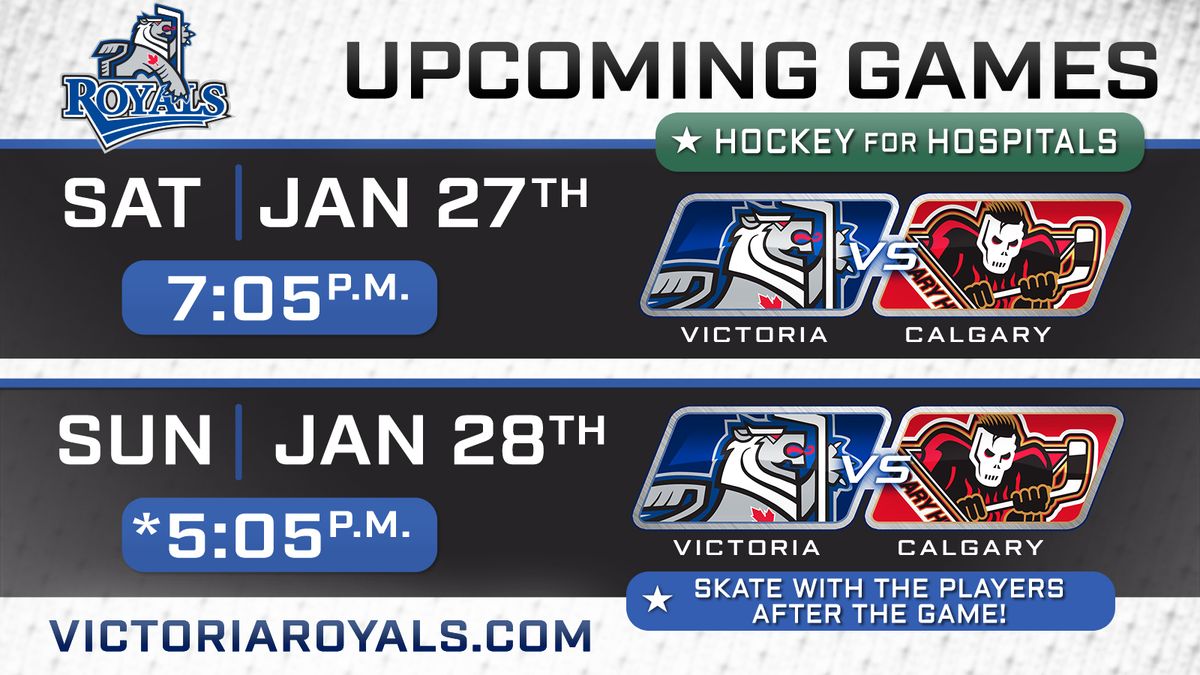 Victoria Royals vs. Calgary Hitmen