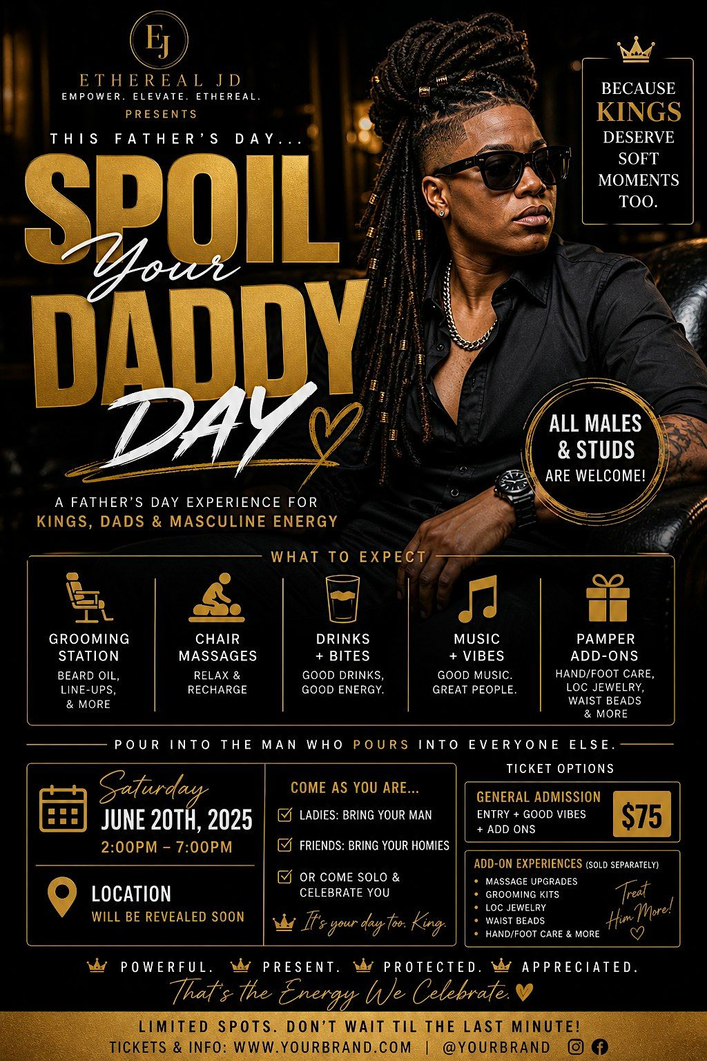 Spoil Your Daddy Day: A Father\u2019s Day Experience