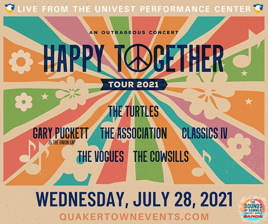 Happy Together Tour Univest Performance Center, Quakertown, PA July