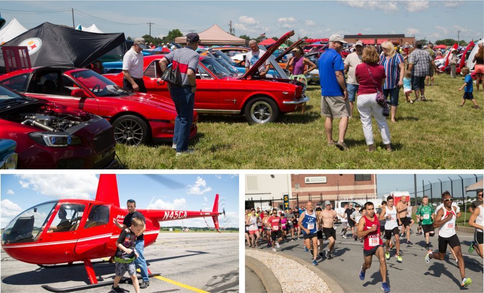Wheels & Wings Festival & 5K Run (WW5K) Lancaster Airport, Lititz, PA