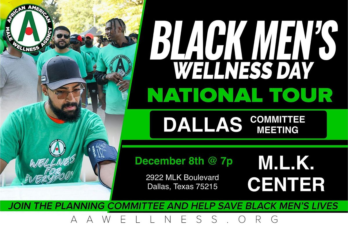 2026 Black Men's Wellness Day - Dallas Committee Meeting